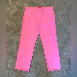 Lilly Pulitzer Bright Pink Jean